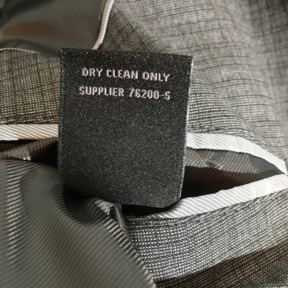 JF J.Ferrar Gray Checked Suit Coat/Jacket - 42S - Picture 7 of 7